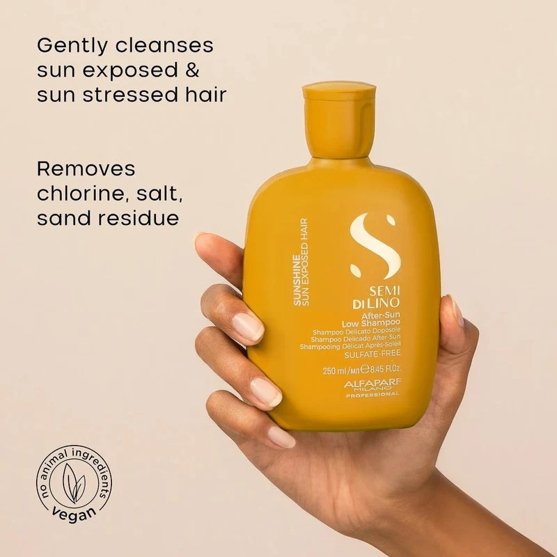 Alfaparf Semi di Lino Sunshine After-Sun Low Shampoo 250 ml 3