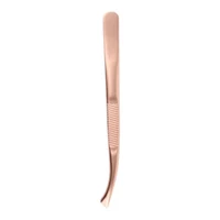 Nascita Stainless Steel Rose Gold Side-Ended Tweezers 2