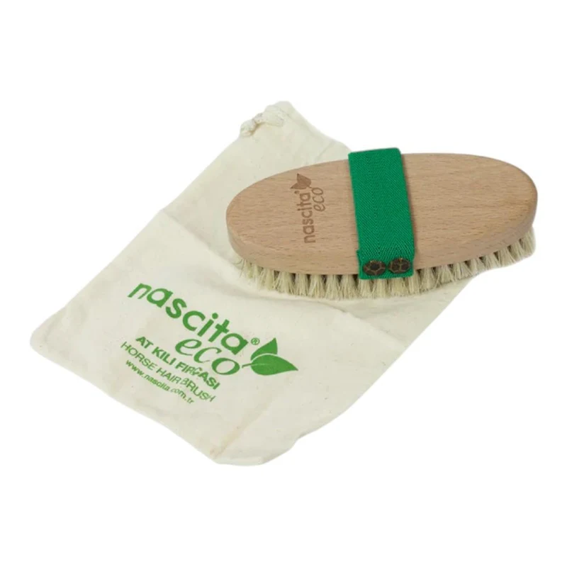 Nascita Horsehair Brush Green 3