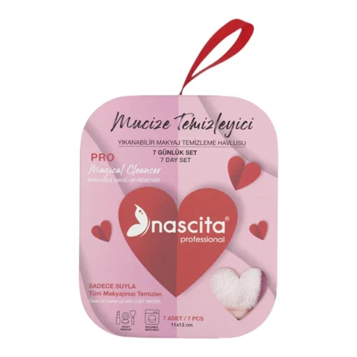Nascita Washable Facial Cleansing Wipes, Pack of 7