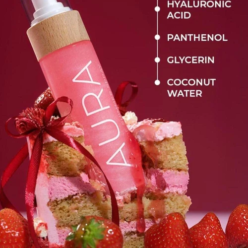 COCOSOLIS AURA Pink Peptide Shimmer Spray 100ml