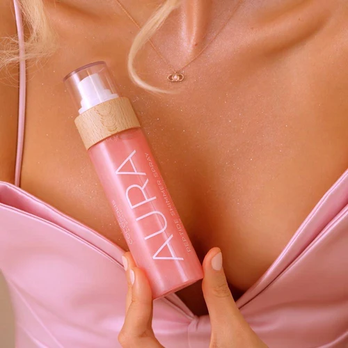 COCOSOLIS AURA Pink Peptide Shimmer Spray 100ml