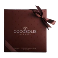 COCOSOLIS Luxury Coffee Scrub Box 280g (4 x 70 g)