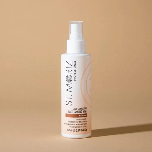 St.Moriz Professional Clear Complexion Face Tan Mist, Medium, 150ml