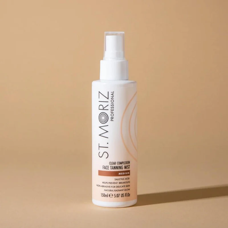 St.Moriz Professional Clear Complexion Face Tan Mist, Medium, 150ml 3