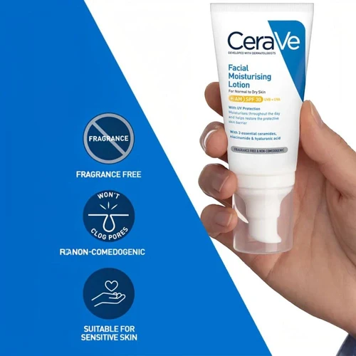 CeraVe AM Facial Moisturising Lotion with SPF30 52ml