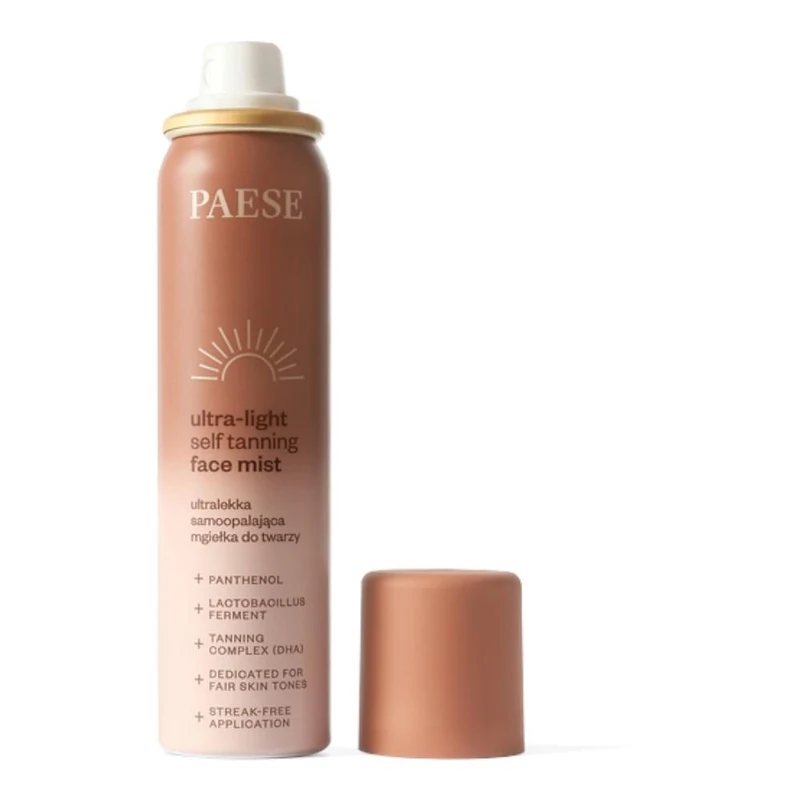 Paese Ultra-light Self Tanning Face Mist 75ml 2