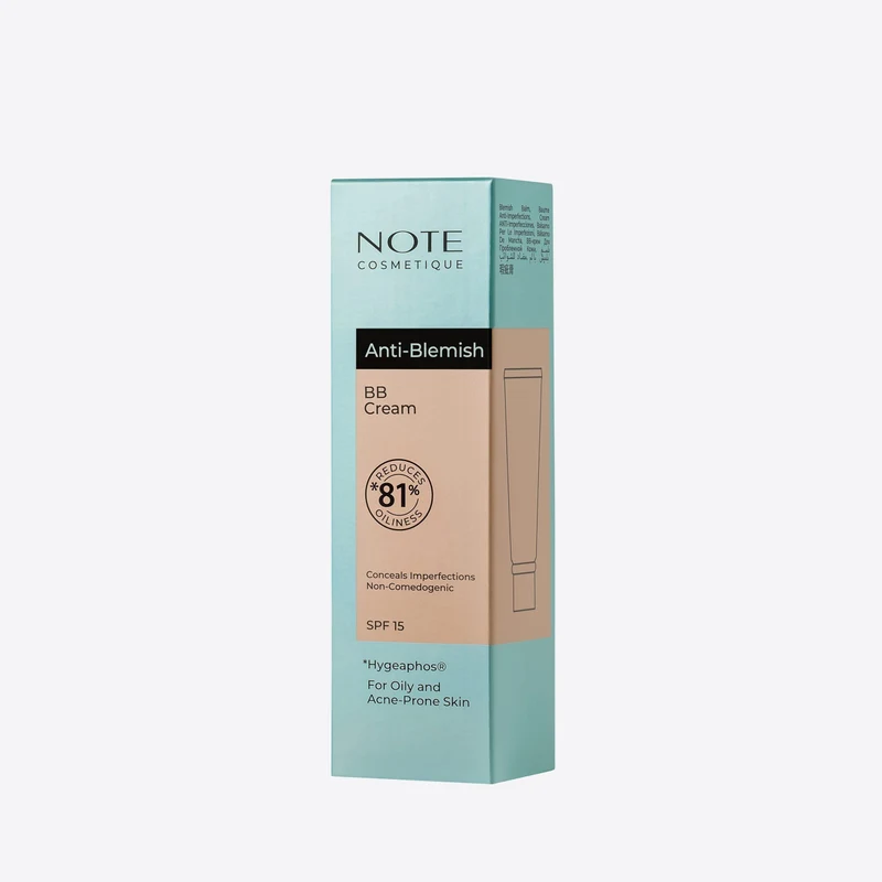 Note BB Cream Anti-Blemish 01 Soft Ivory 4