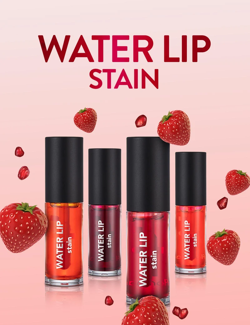 Flormar Water Lip Stain 004 Orange Juice 4