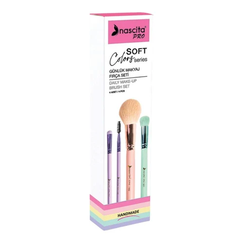 Nascita Soft Colors Series Basic Make-up Brush Set