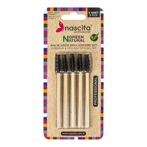 Nascita Bamboo Eyebrow Brush Set