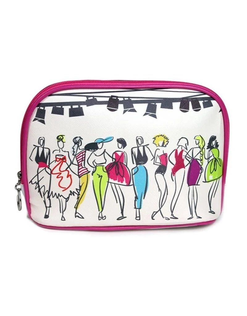 Nascita Makeup Bag With Mirror And Zipper 2