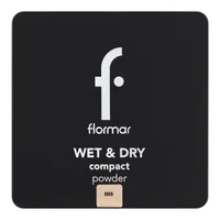 Flormar Wet & Dry Compact Powder New 005 Medium Caramel