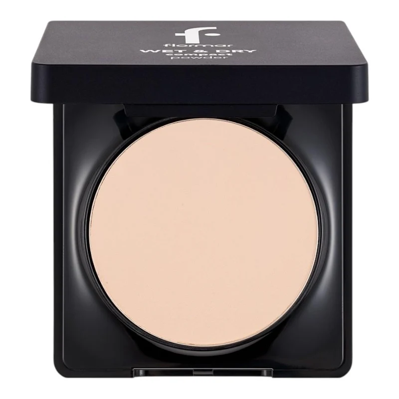 Flormar Wet & Dry Compact Powder New 005 Medium Caramel 2