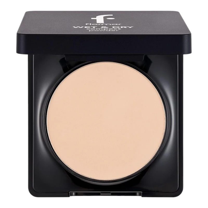 Flormar Wet & Dry Compact Powder New 007 Caramel peach 2