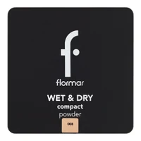 Flormar Wet & Dry Compact Powder New 008 Medium Peach