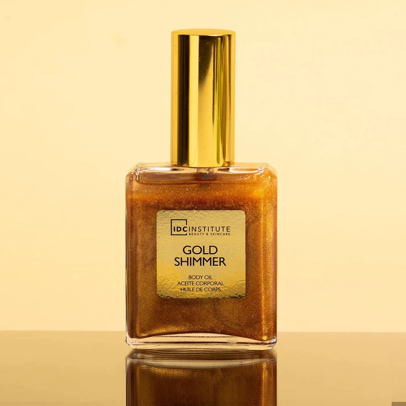 IDC Institute Gold Shimmer Body Oil 45ml 2
