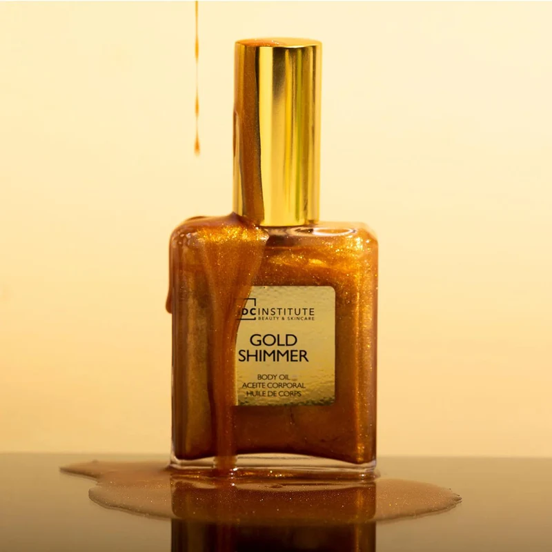 IDC Institute Gold Shimmer Body Oil 45ml 3