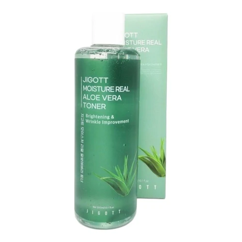Jigott Moisture Real Aloe Vera Toner 300ml