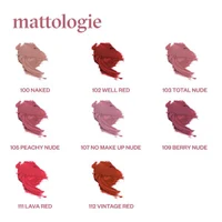 Paese Mattologie Lipstick 111 Lava Red 6