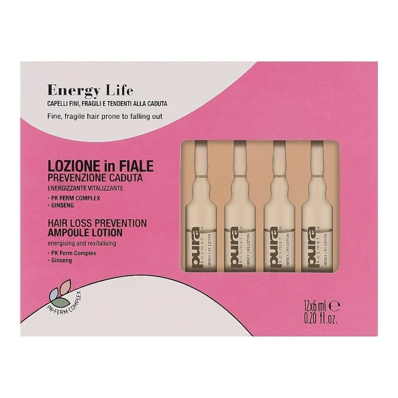 Pura Kosmetica Energy Life Anti-Hair Loss Lotion 1pcs. 6 ml 2