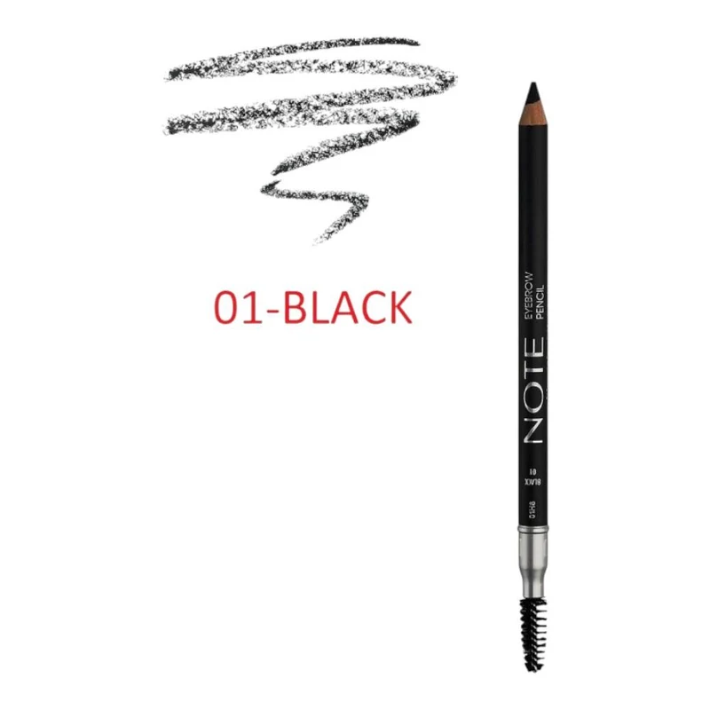 Note Eyebrow Pencil 01 Black 2