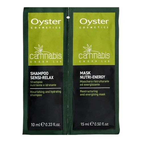 Oyster Cosmetics Cannabis Green Lab 10ml + 15ml