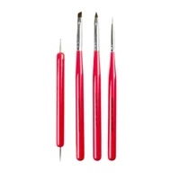 Nascita Nail Art Brush Set 4 pcs 2