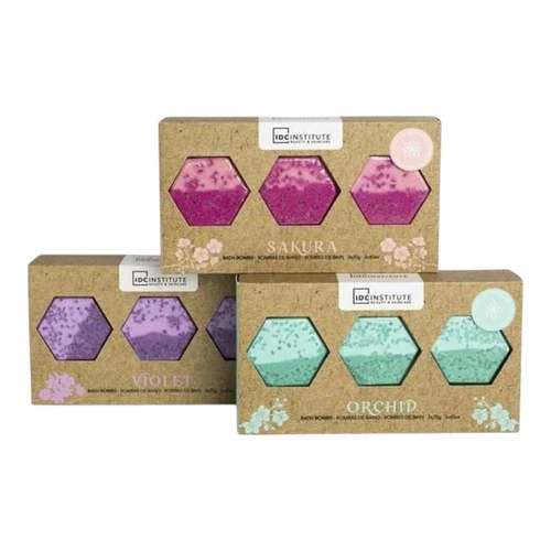 IDC Institute Zen Bath Bombs Tablets 3 x 35 g