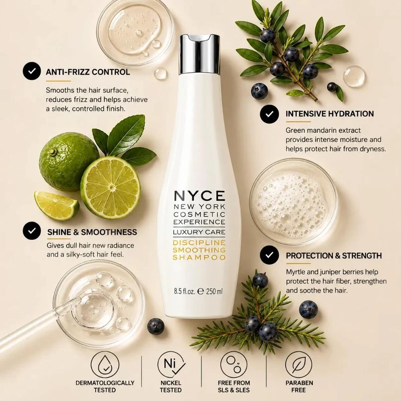 Nyce Discipline Smoothing Shampoo 250 ml 2