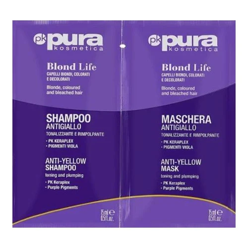 Pura Kosmetica Blond Life Anti-Yellow 15 ml + 15 ml