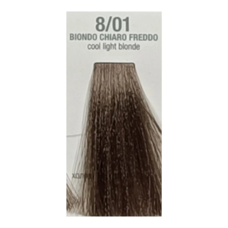 Pura Kosmetica Pure Color Life Hair Colouring Cream 8/01 2