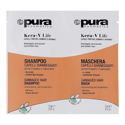 Pura Kosmetica Kera-V Life Shampoo + Mask 15 ml + 15 ml