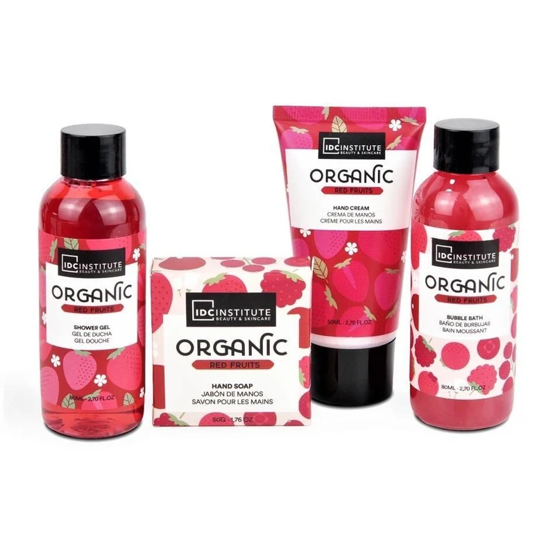 IDC Institute Organic Red Fruit Candy Giftset 4pcs 2