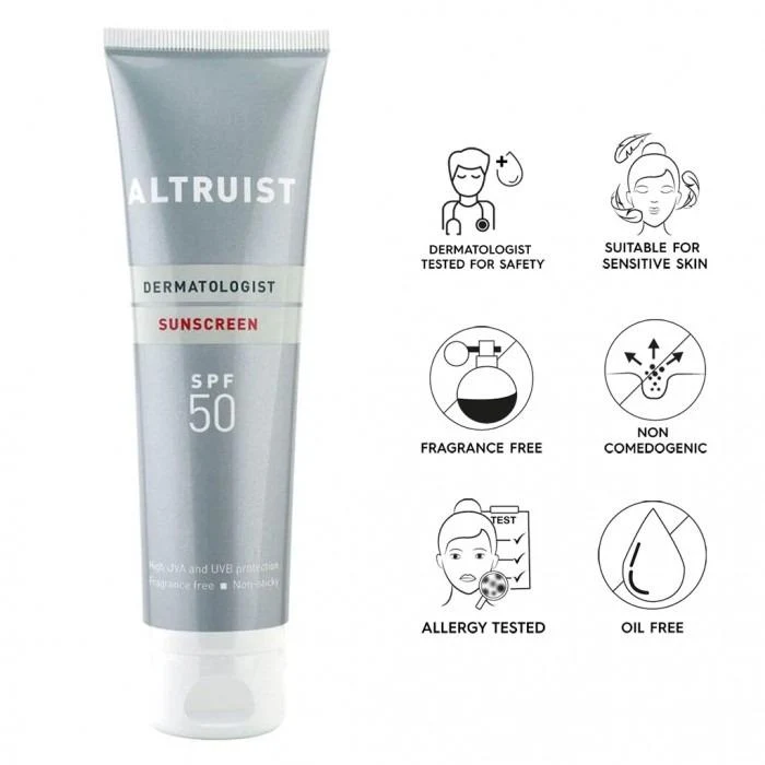 ALTRUIST Sunscreen SPF50 100 ml 3