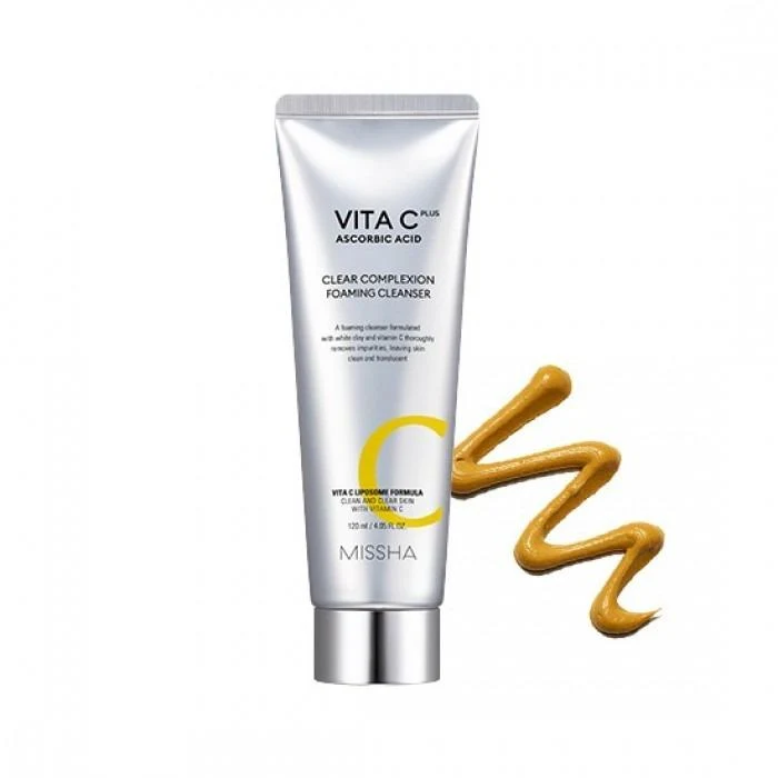MISSHA Vita C Plus Clear Complexion Foaming Cleanser 120 ml 2