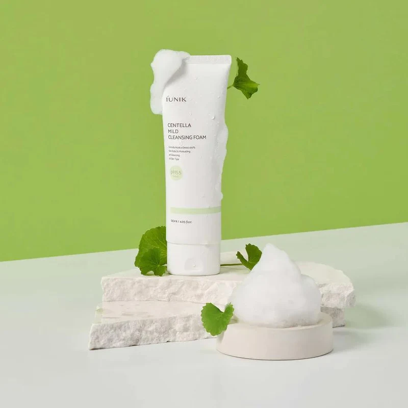 Iunik Centella Mild Cleasing Foam 120ml 2