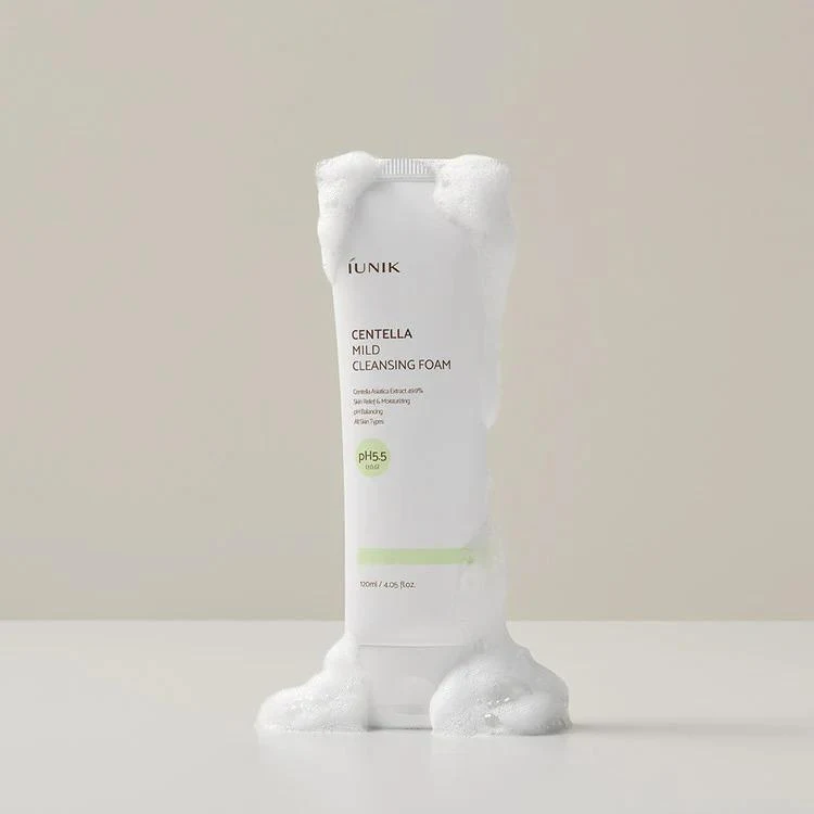 Iunik Centella Mild Cleasing Foam 120ml 4