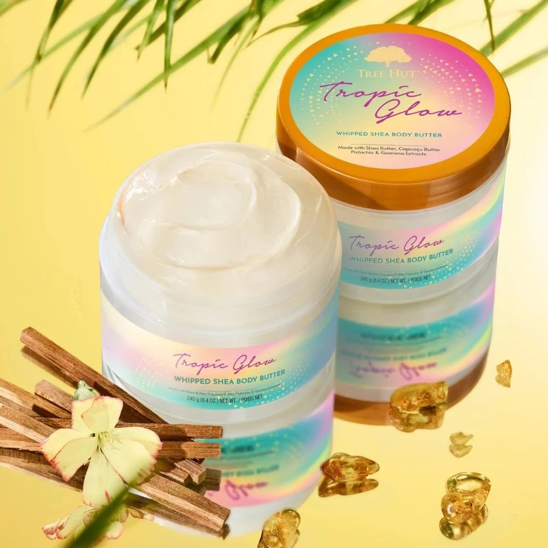 Tree Hut Tropic Glow Whipped Body Butter 240g 3