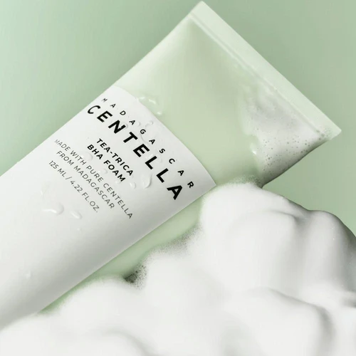 Skin1004 Madagascar Centella Tea-Trica BHA Foam 125 ml
