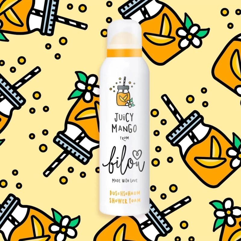 Bilou Juicy Mango Shower Foam 200 ml 3