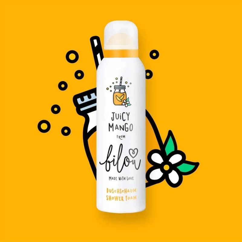 Bilou Juicy Mango Shower Foam 200 ml 4