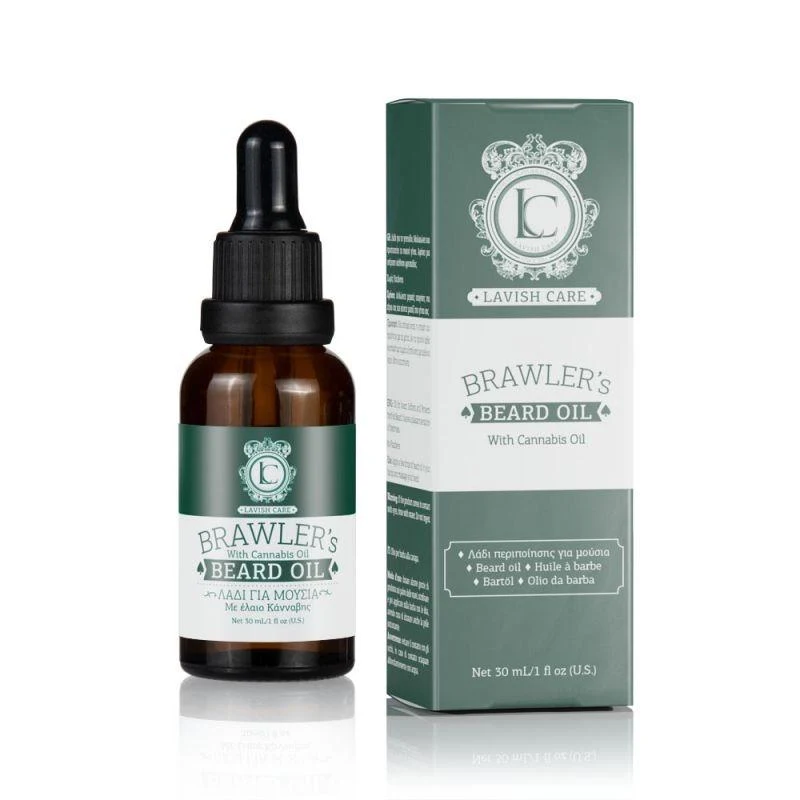 Lavish Care Brawler's Beard Oil Cannabis 2