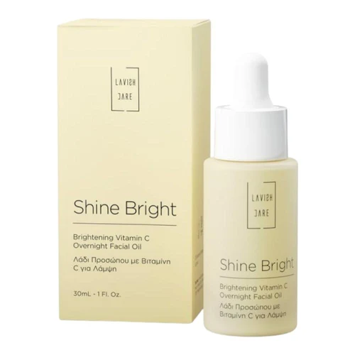 Lavish Care Shine Bright Brightening Vitamin C Overnight Facial Oil