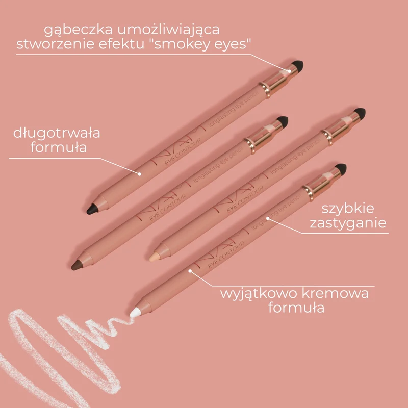 NAM Eye Contour Longlasting Eyepencil - 01 Nude 3