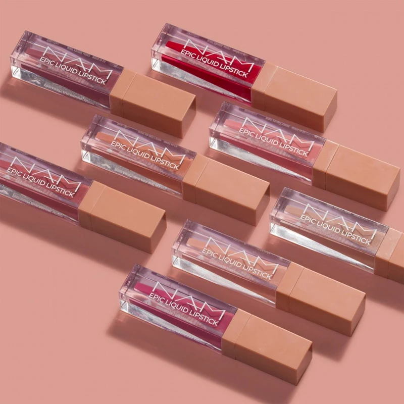 NAM Epic Liquid Lipstick - 8 Honey Rose 5
