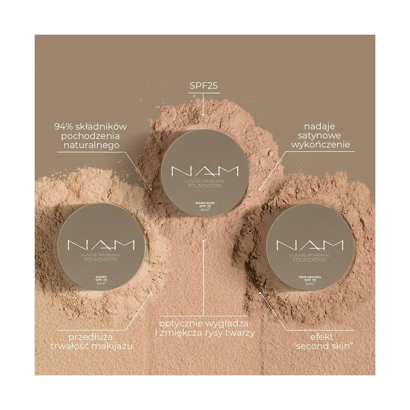 NAM Loose Mineral Foundation 03 TRUE NATURAL 3