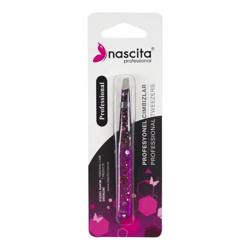 Nascita Side Mouth Glitter Tweezers