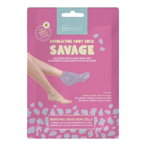 IDC Institute Exfoliating Printed Foot Mask