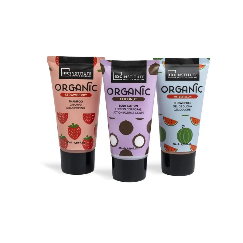 IDC Institute Organic Travel Bag 3pcs 2